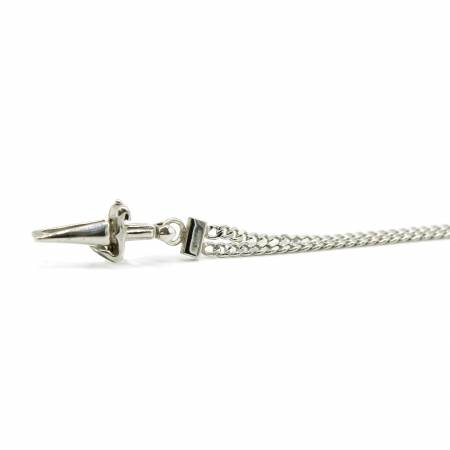 Cesare Paciotti Jewels bracelet in silver chain with sword