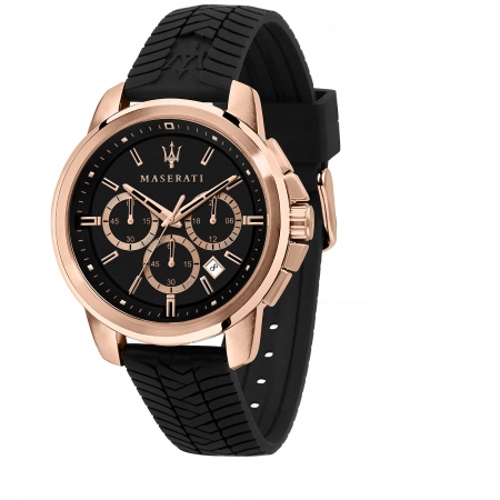 Orologio Maserati  cronografo sportivo cassa oro rosa
