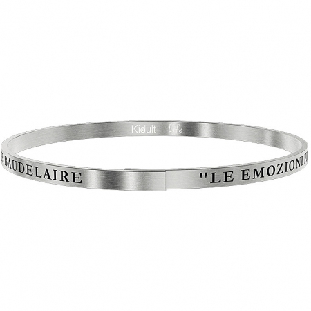 kidult bracelet in black engraving love