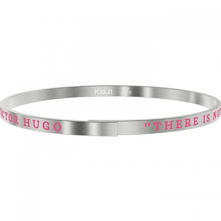 Bracelet kidult rigid pink engraving
