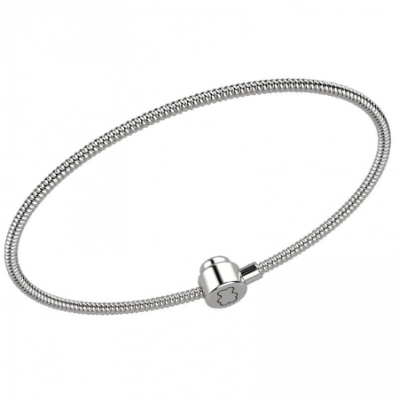 Nanan rigid silver bracelet