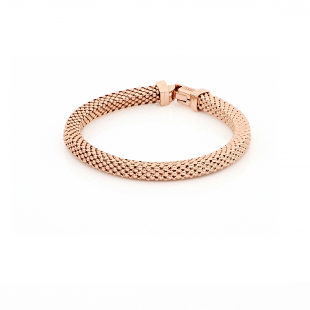 Pink tubular Unoaerre bracelet