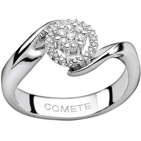 Ring Comets model contract and diamonds