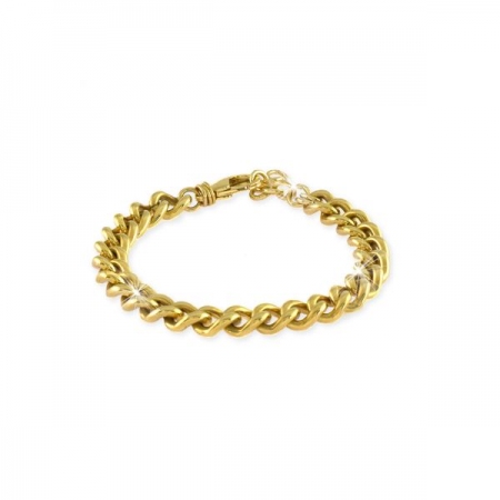 Bracelet unoaerre grumetta mesh gold color