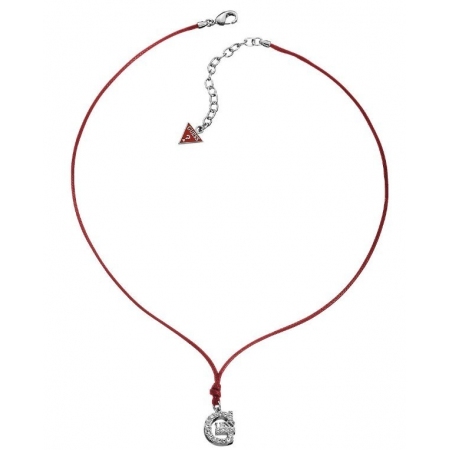 Necklace Guess with lanyard and pendant with zircons