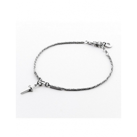 Men's bracelet Cesare Paciotti Jewels in steel with pendant sword